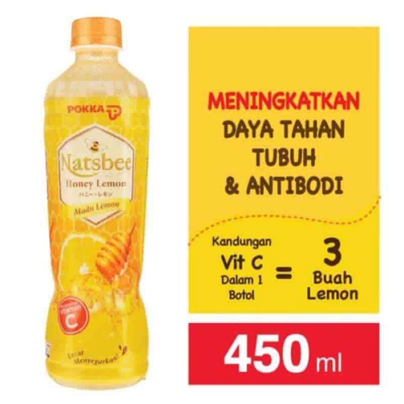 Pokka Natsbee Honey Lemon Minuman Stamina 450 Ml Terbaru Agustus 21 Harga Murah Kualitas Terjamin Blibli