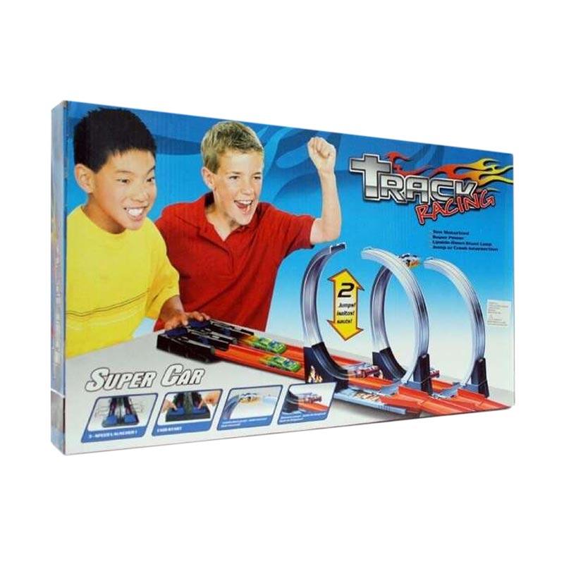Jual Track Racing Halilintar 2 Jalur Meluncur Lintasan Hot Wheels