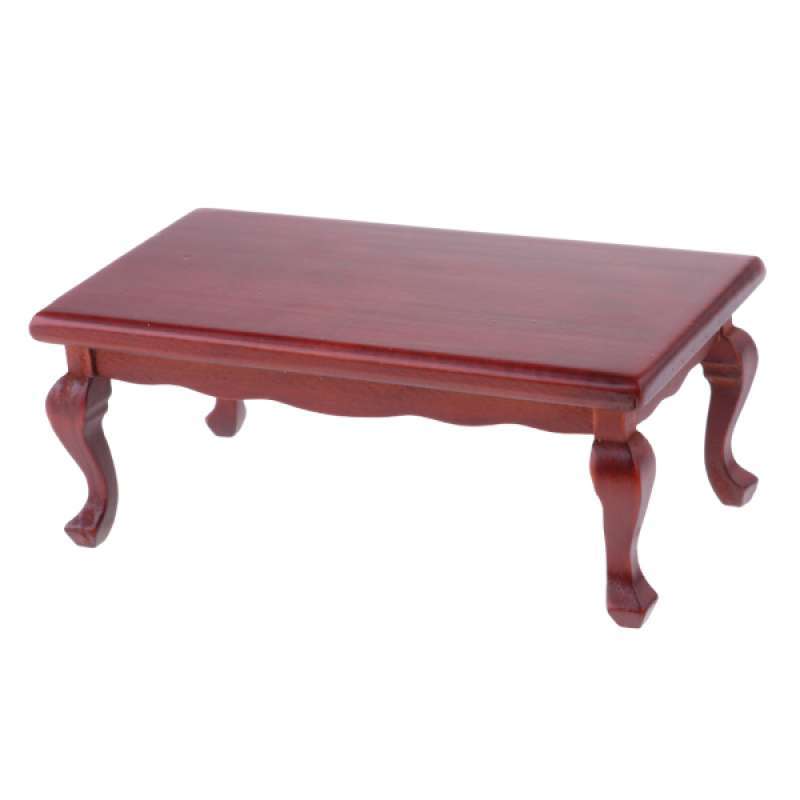 Jual Oem Brown Wood End Table Furniture For Dolls House Living Room Accessories 1 12 Online Agustus 2020 Blibli Com