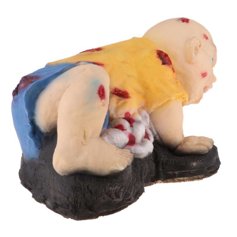 crawling zombie doll