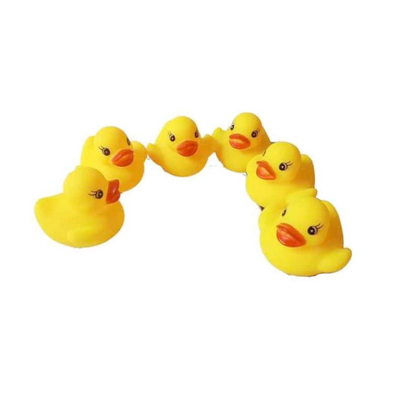 Jual El Shops Bebek Karet Vinyl Mainan Anak Bayi Mandi 6 Pcs Online September 2020 Blibli Com