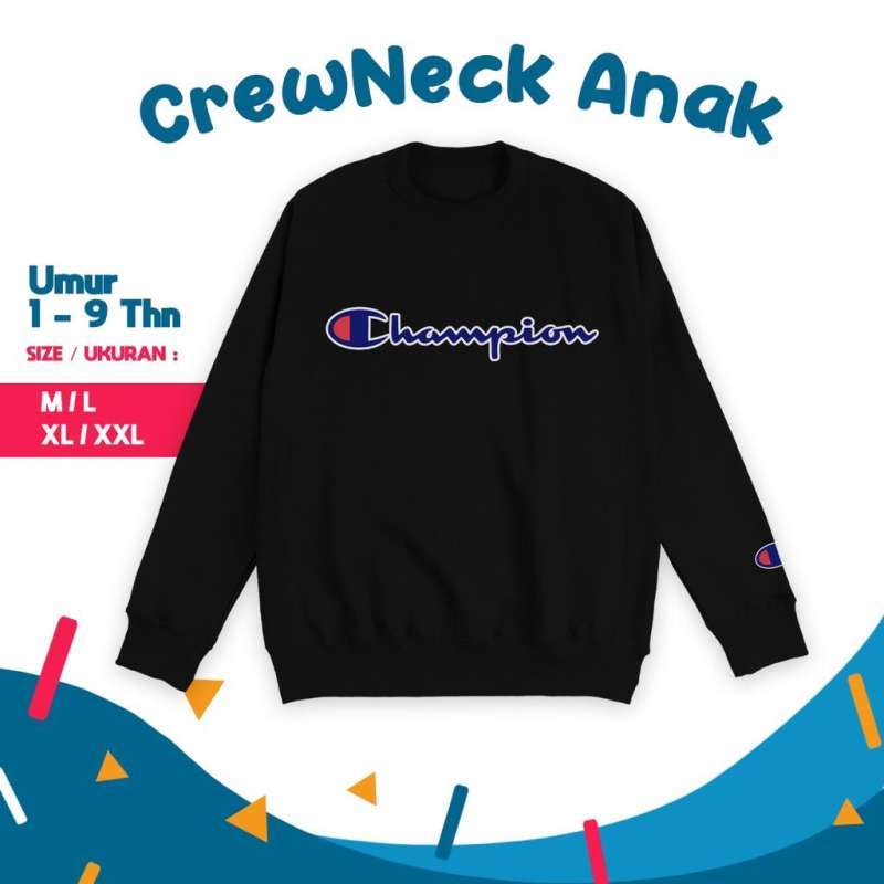 Ukuran deals sweater champion