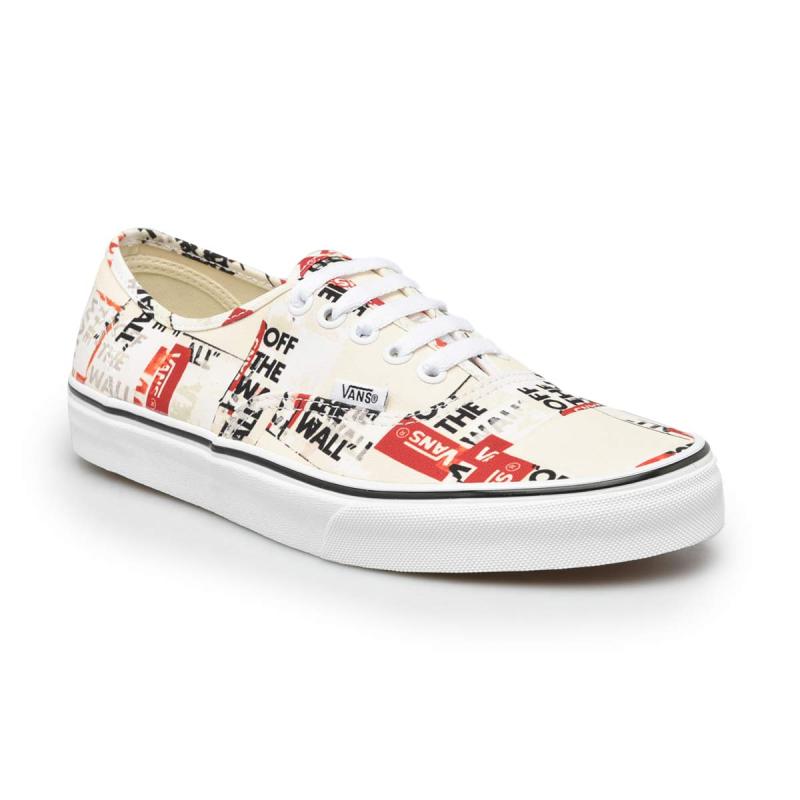 Vans authentic w blanc top