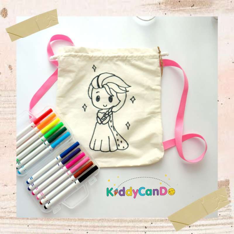 Jual Kiddy Can Do Diy Mewarnai Tas Elsa Online Oktober 2020 Blibli Com