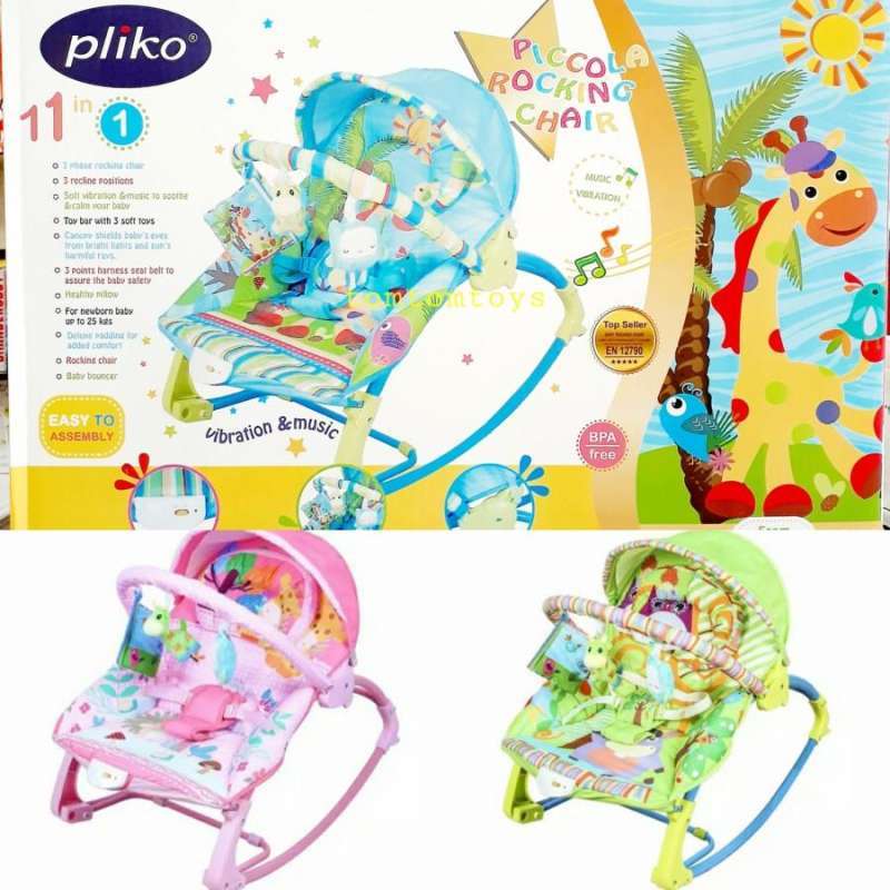 Jual Pliko Rocking Chair Baby Bouncer Kursi Mainan Bayi Pk-306 Di