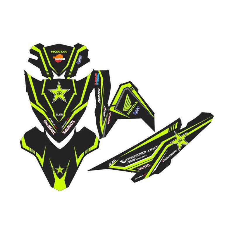 Jual Master Decal Rockstar Spec A Modifikasi Stiker Motor For Honda Vario Esp 125 Terbaru Juli 2021 Blibli