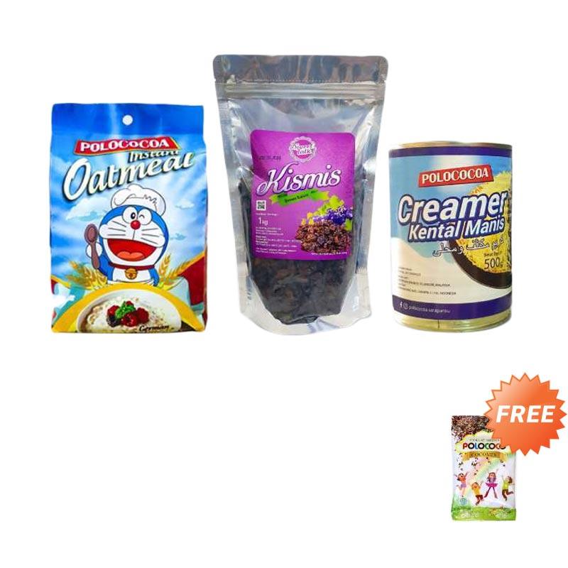 Jual Polococoa Paket Sarapan Sehat Oat Kismis Kental Manis Free Meses Online Desember 2020 Blibli
