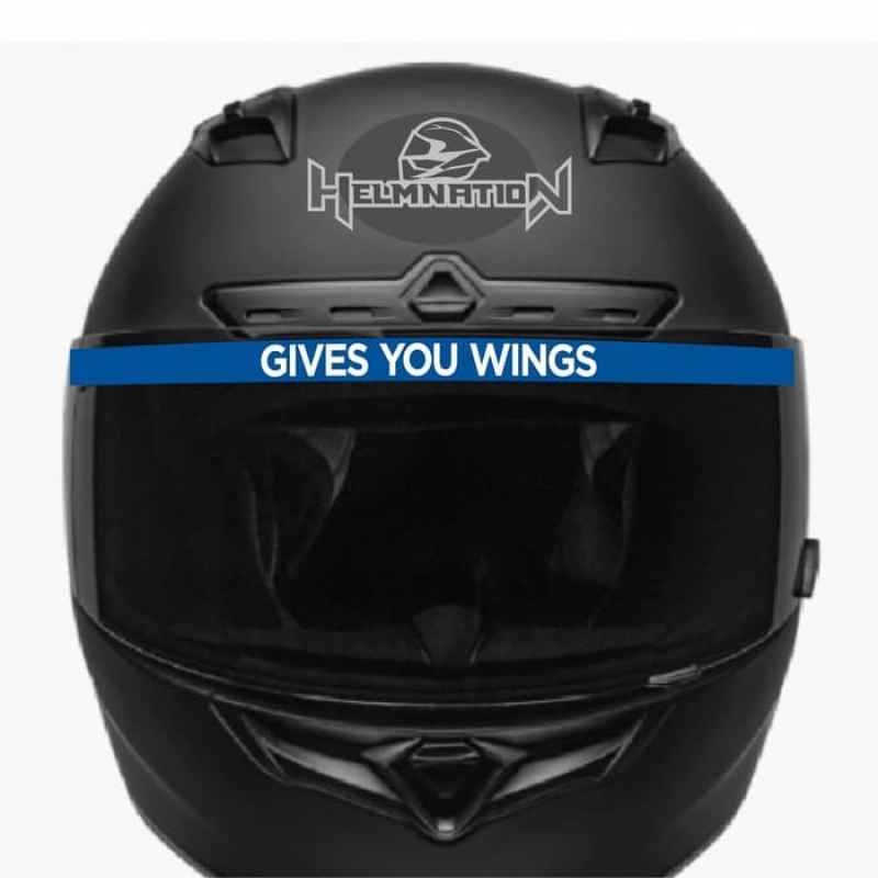 Jual OEM Stiker Visor Kaca Helm Gives 