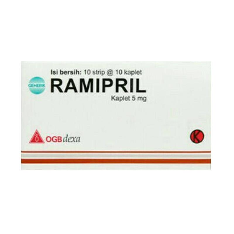 dexa ramipril obat resep dokter 5mg box isi 100 tablet