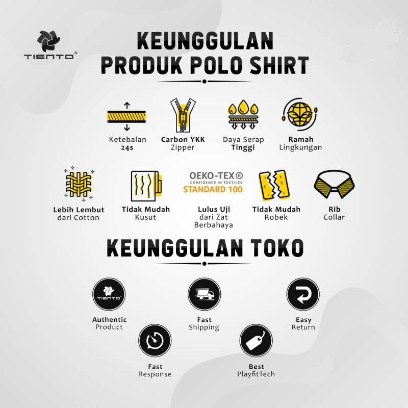 Jual Tiento Polo Shirt True Basic Hdc Baju Polo Pria Online Desember 2020 Blibli