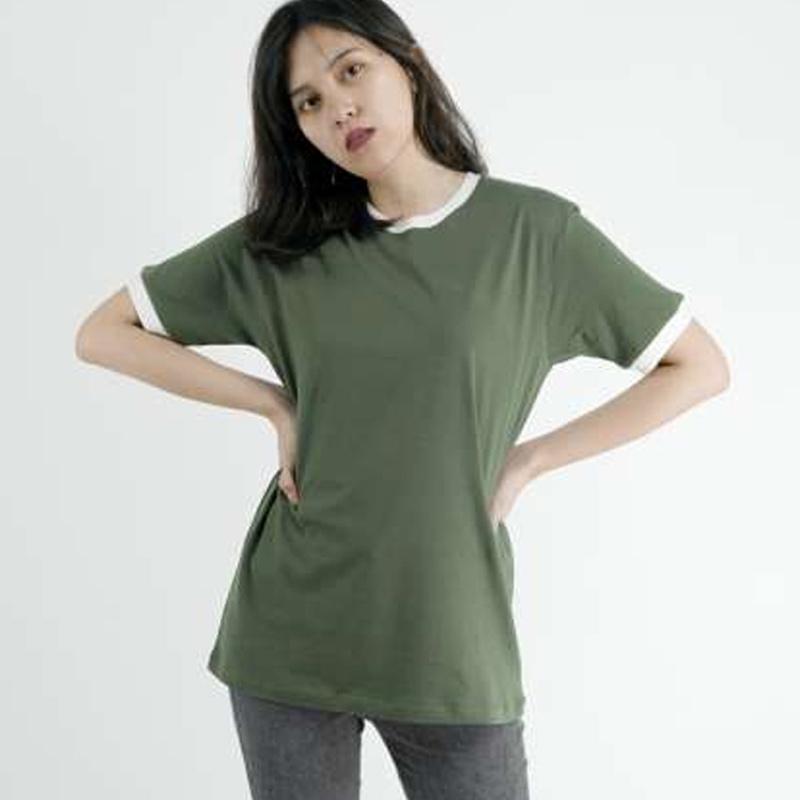 Jual GKP Premium Cotton Ringer Tee T 