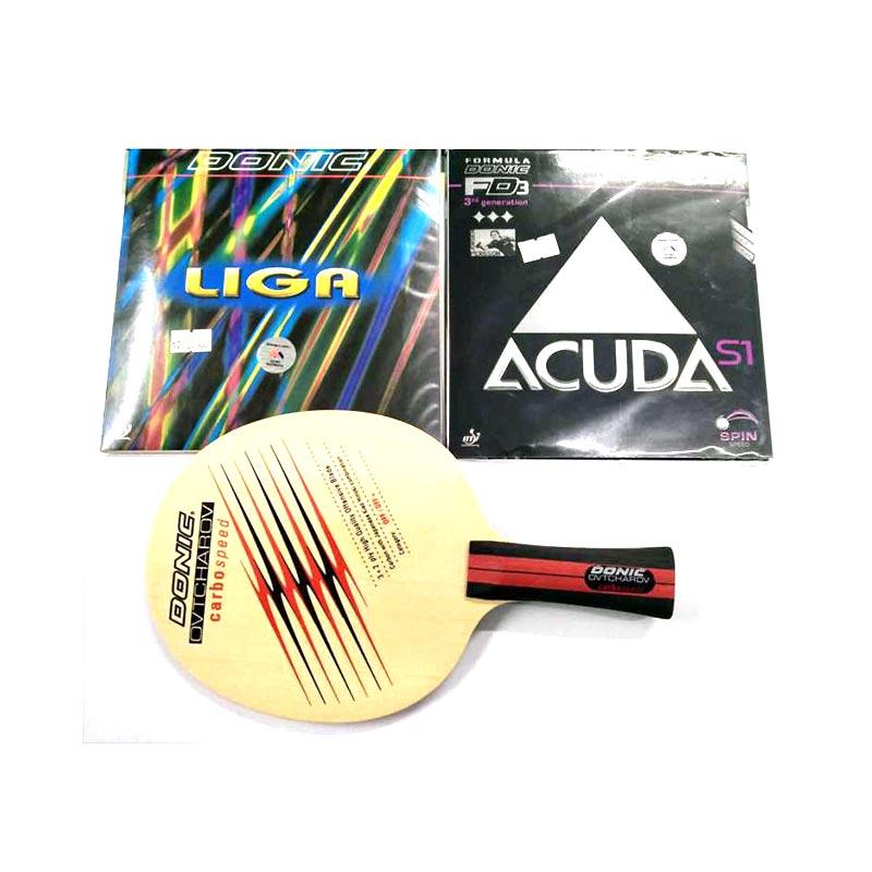 donic bat pingpong ovtcharov carbo speed plus acuda liga set