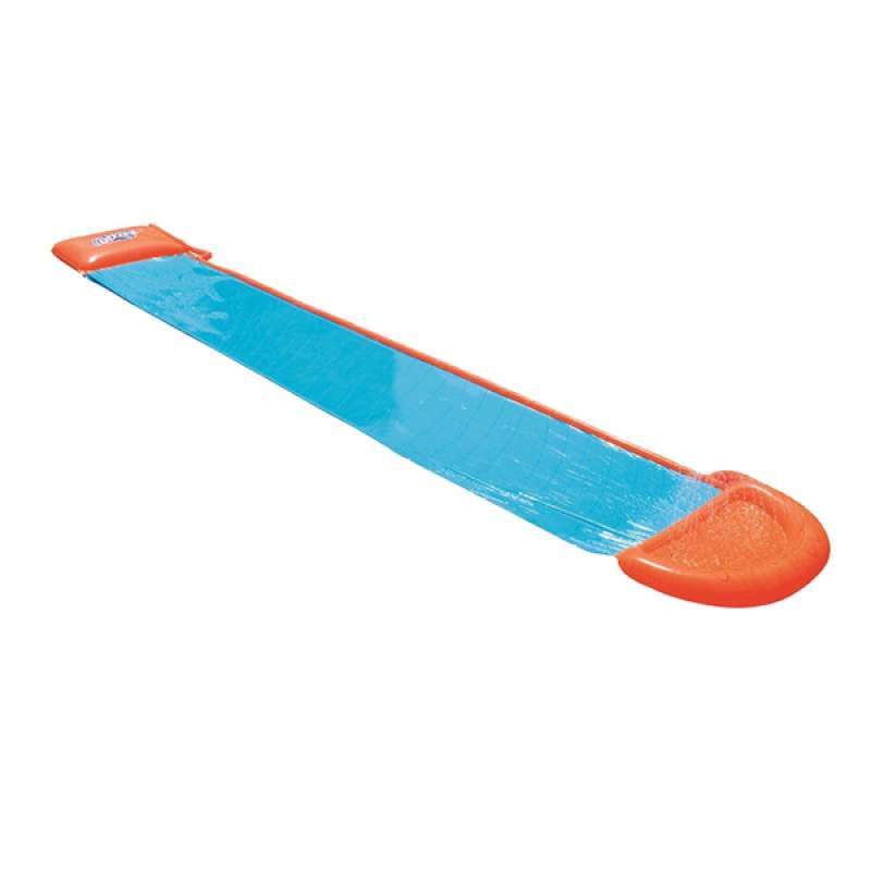 Jual Oem 18ft Inflatable Raceway Garden Water Slide Outdoor Backyard Slip Slide Game Toys Online Desember 2020 Blibli