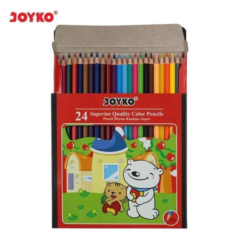 Jual Joyko Cp 24pb Pensil Warna 24 Warna Online Desember 2020 Blibli