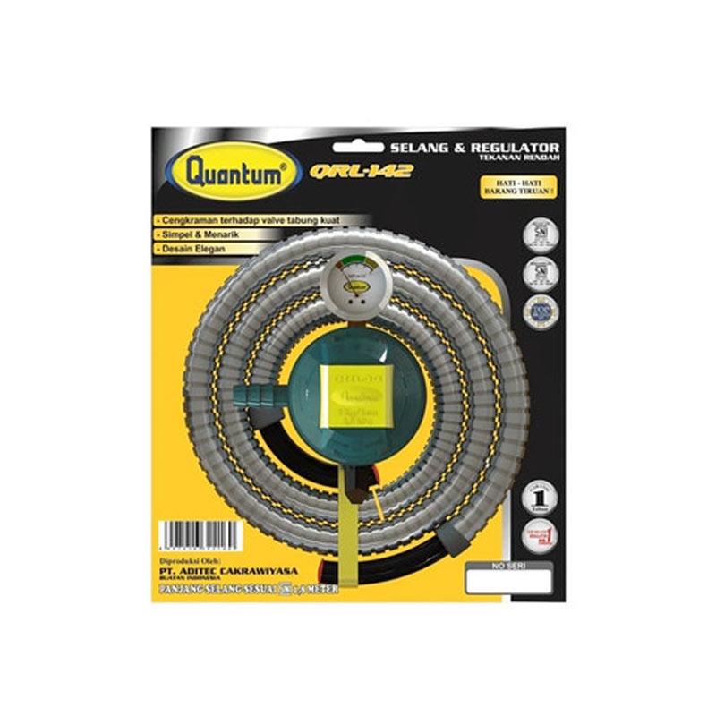 Jual Quantum Paket Kompor Gas 2 Tungku Qgc 201 Dmpc Selang Regulator Qrl 142 Online November 2020 Blibli Com