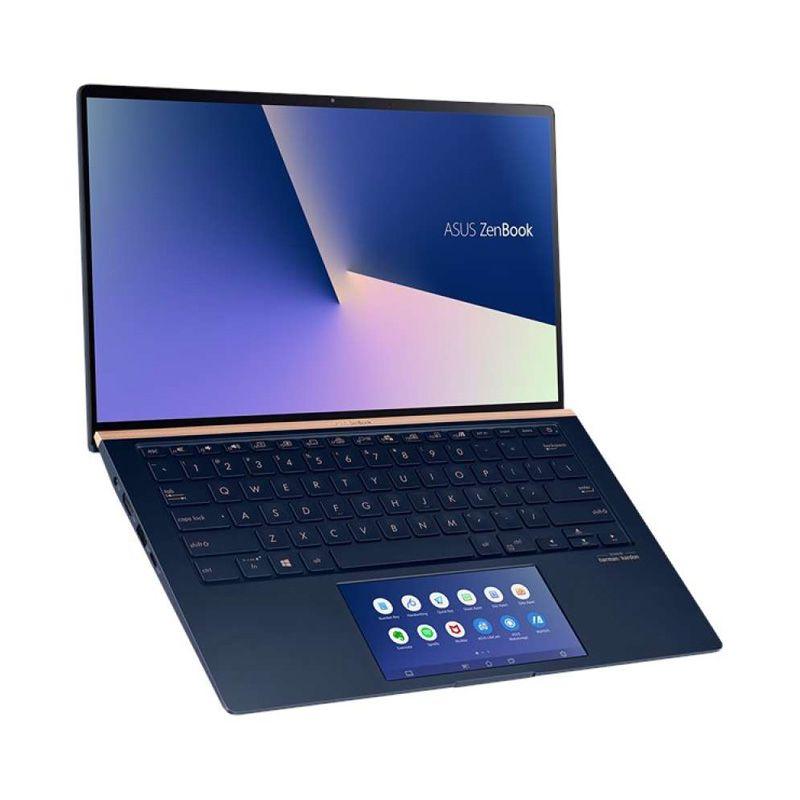 Jual Asus Zenbook Ux434fl Ultrabook Laptop Royal Blue Intel I7 8565u 16gb 1tb Ssd Mx250 2gb 14 Inch Fhd Touch Screenpad2 0 Win10home Online Desember 2020 Blibli
