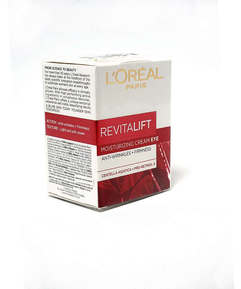 Jual Loreal Paris Revitalift Moisturizing Cream Eye Anti Wrinkles Frimne Online September 2020 Blibli Com