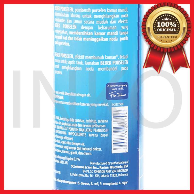 Jual Bebek Porselen Kloset Pembersih Kamar Mandi Biru 750 Ml Kemasan Botol Online September 2020 Blibli Com