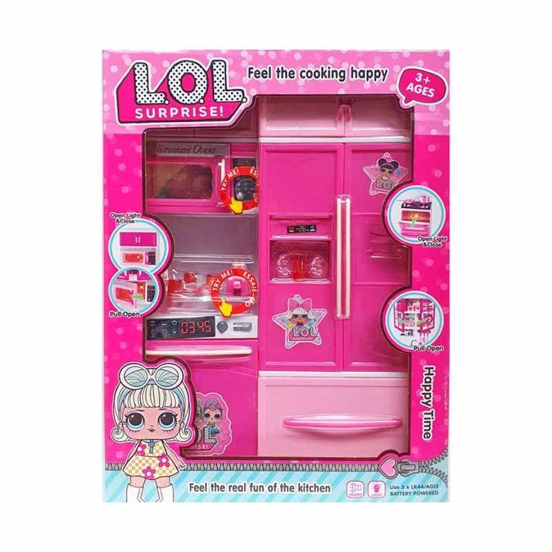 lol mainan anak perempuan my modern kitchen set 8921