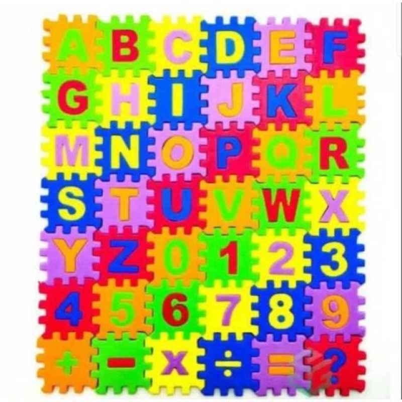 Jual Oem Huruf Dan Angka Puzzle Mainan Edukasi Anak Online Desember 2020 Blibli
