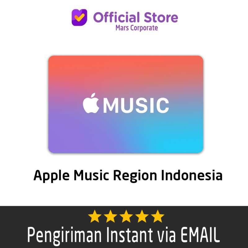 Jual Apple Music Premium Bulanan Region Indonesia Online Januari 2021 Blibli