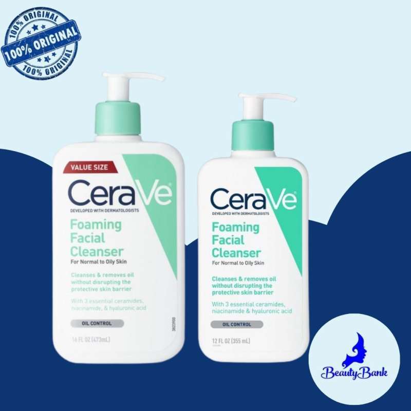 harga cerave foaming cleanser