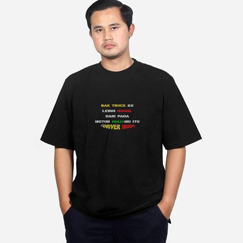 Jual Raihan Media Driver Muda T Shirt Unisex Hitam Online November 2020 Blibli Com