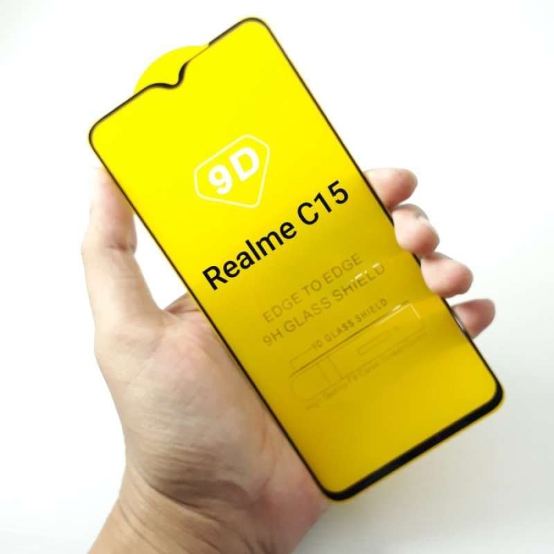 Tempered Glass Realme C15 Anti Gores Kaca Full Layar 9d 11d 21d Terbaru Agustus 2021 Harga Murah Kualitas Terjamin Blibli