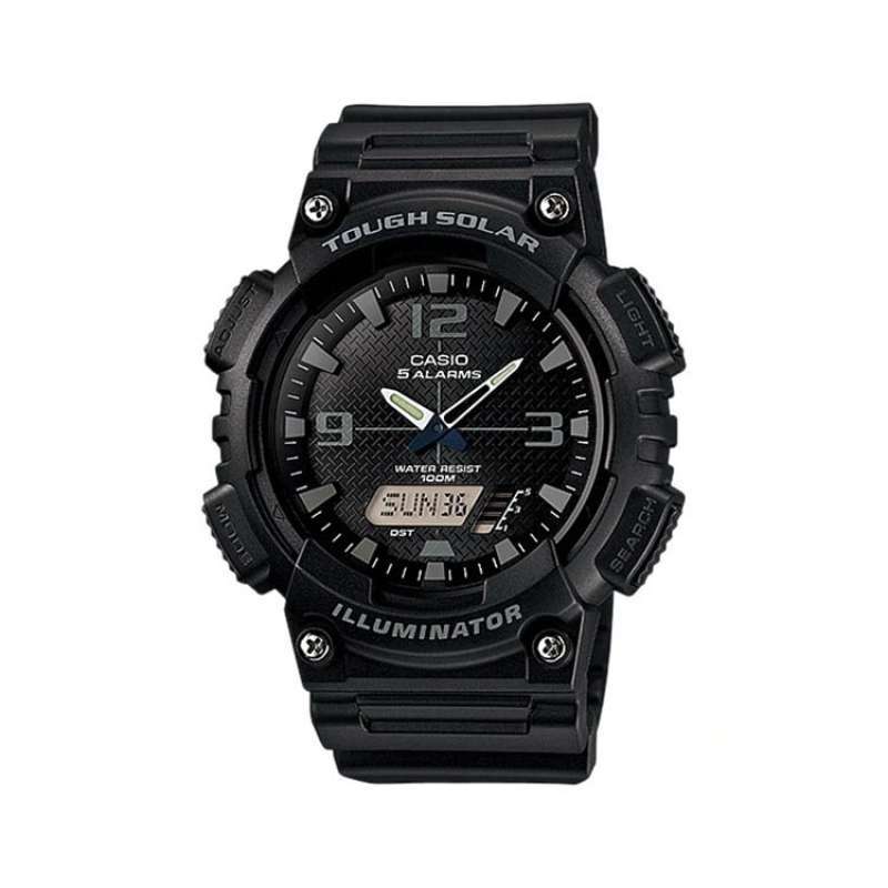 Jual Casio Illuminator Jam Tangan Original Pria Dual Time Tough Solar Rubber Strap Aq S810w Online Oktober 2020 Blibli Com