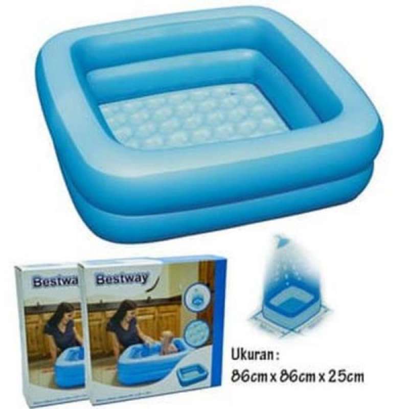 Jual Kolam Renang Mandi Bola Anak Bath Tub Bestway 51116 Kolam Dan Pompa Online Oktober 2020 Blibli Com