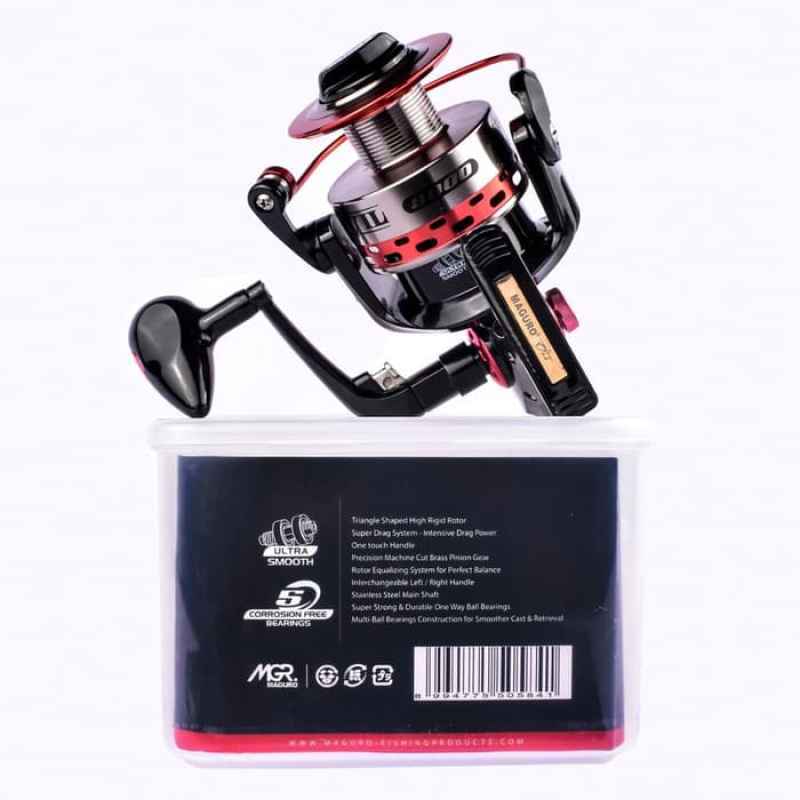 Reel spinning maguro