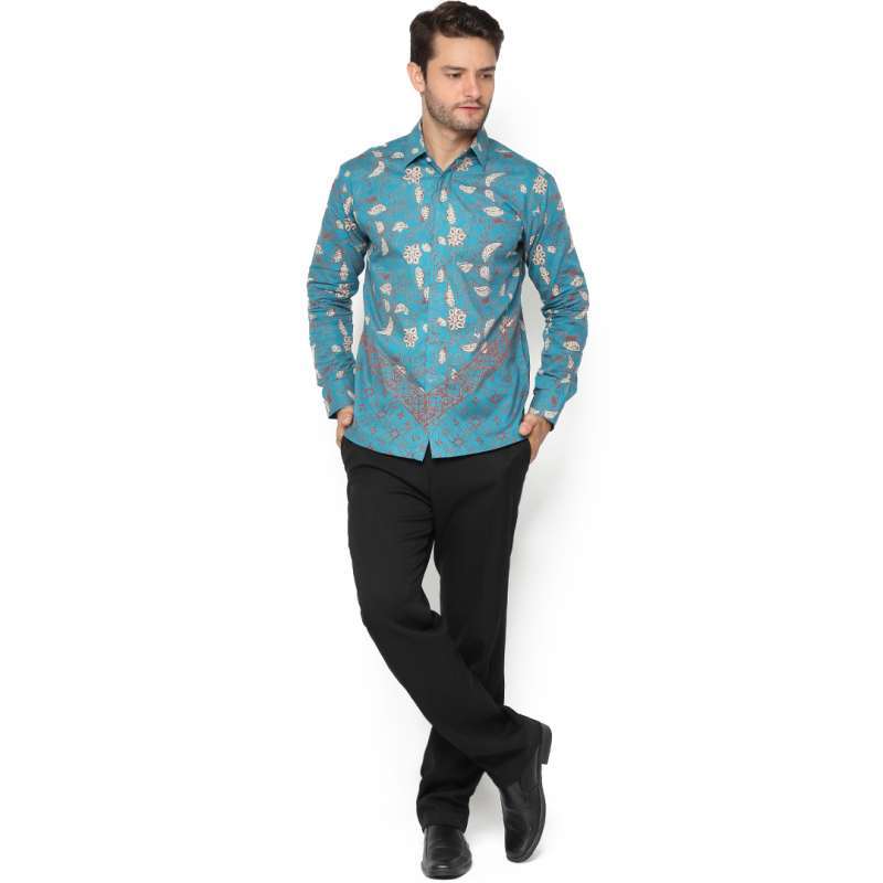 Jual Batik Agrapana Baju Kemeja Batik Pria Premium Lengan Panjang Damiono Online Januari 2021 Blibli