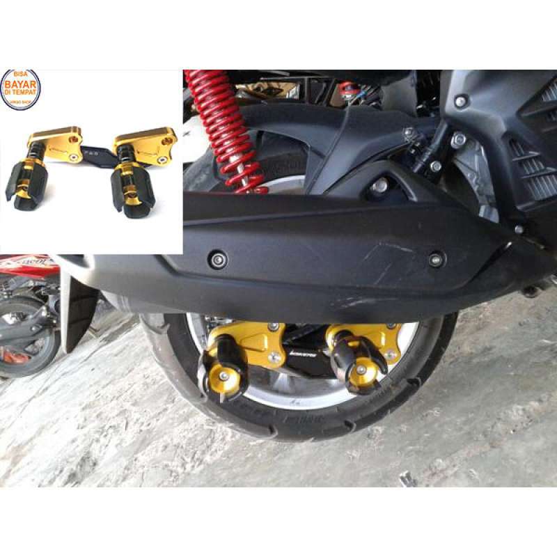 Jual Pelindung Knalpot Nmax Full Besi Slider Knalpot Nmax Muffler Guard Murah Mei 2021 Blibli