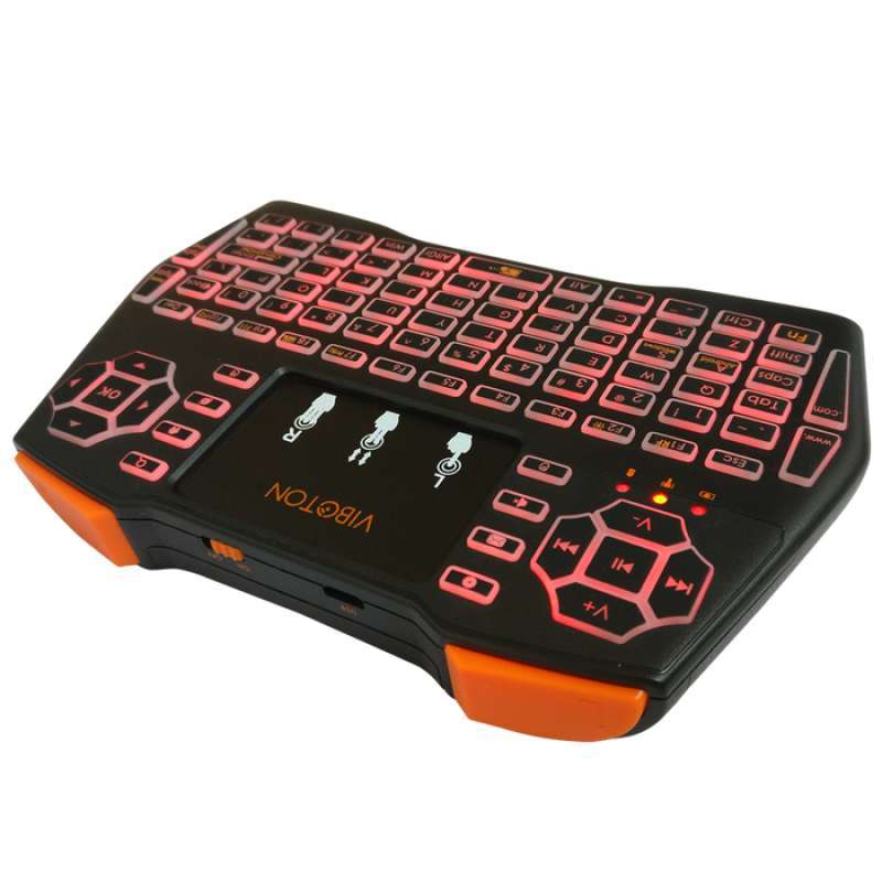 Jual Viboton I8 Plus Wireless Keyboard 3 Colorbacklight Online Oktober 2020 Blibli Com