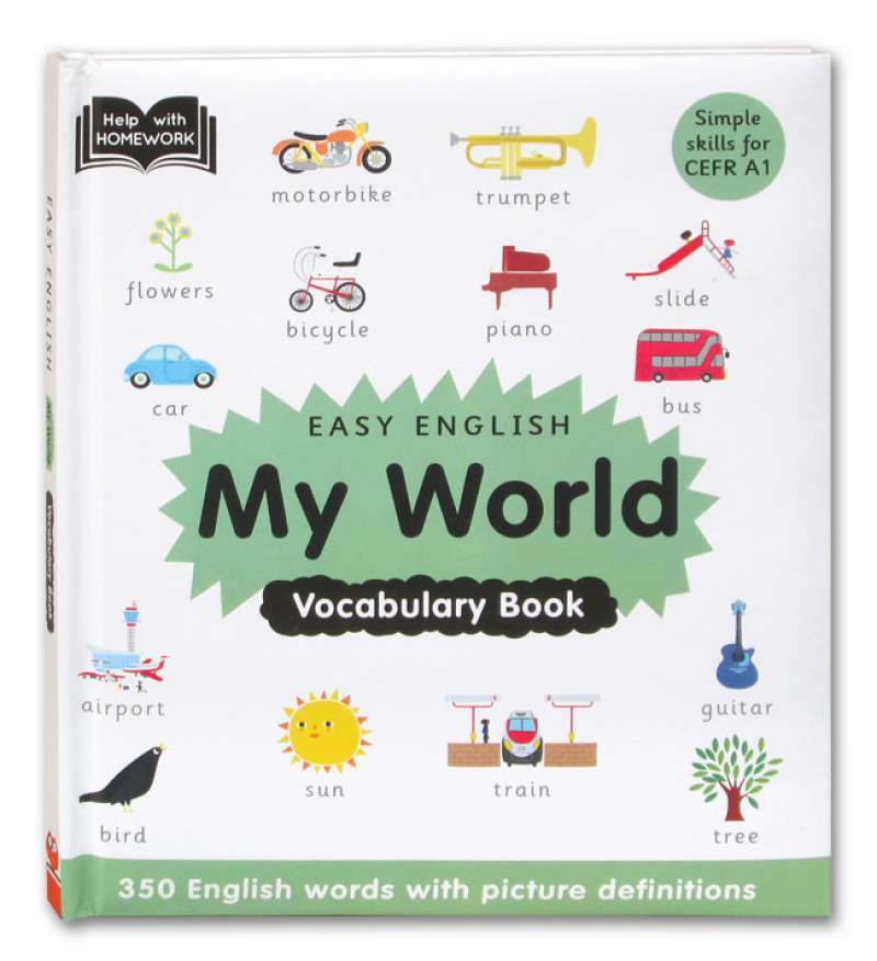 Jual Help With Homework Easy English My World Vocabulary Book 350 English Words With Picture Definitions Online November 2020 Blibli Com