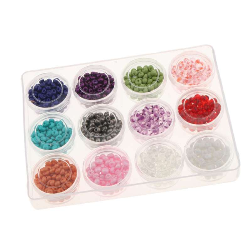 Jual 1800Pcs 8/0(approx 3mm) Fashion 