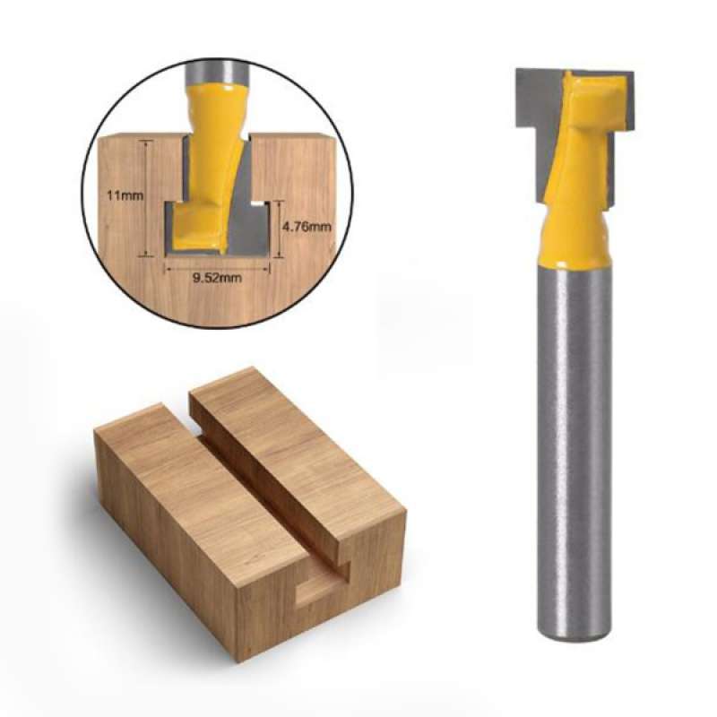 Router bit slot cutter