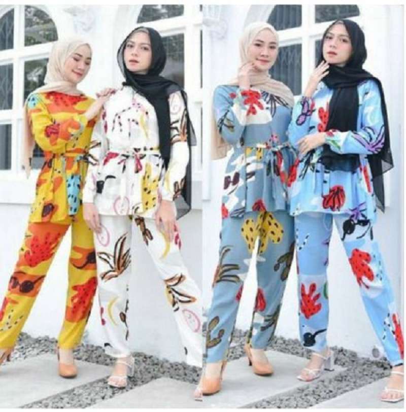 Jual Piyama Wanita Baju Tidur Wanita Setelan Baju Tidur Wanita Hits Online Mei 2021 Blibli