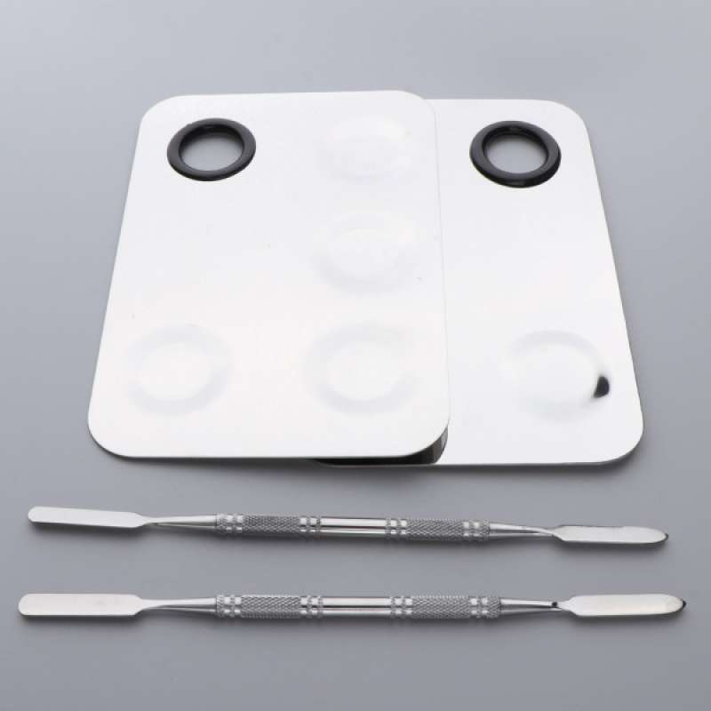 Jual 2x Stainless Steel Nail Art - Makeup Spatula Stainless Steel Jual 2x Stainless Steel Nail Art - Makeup Spatula Stainless Steel