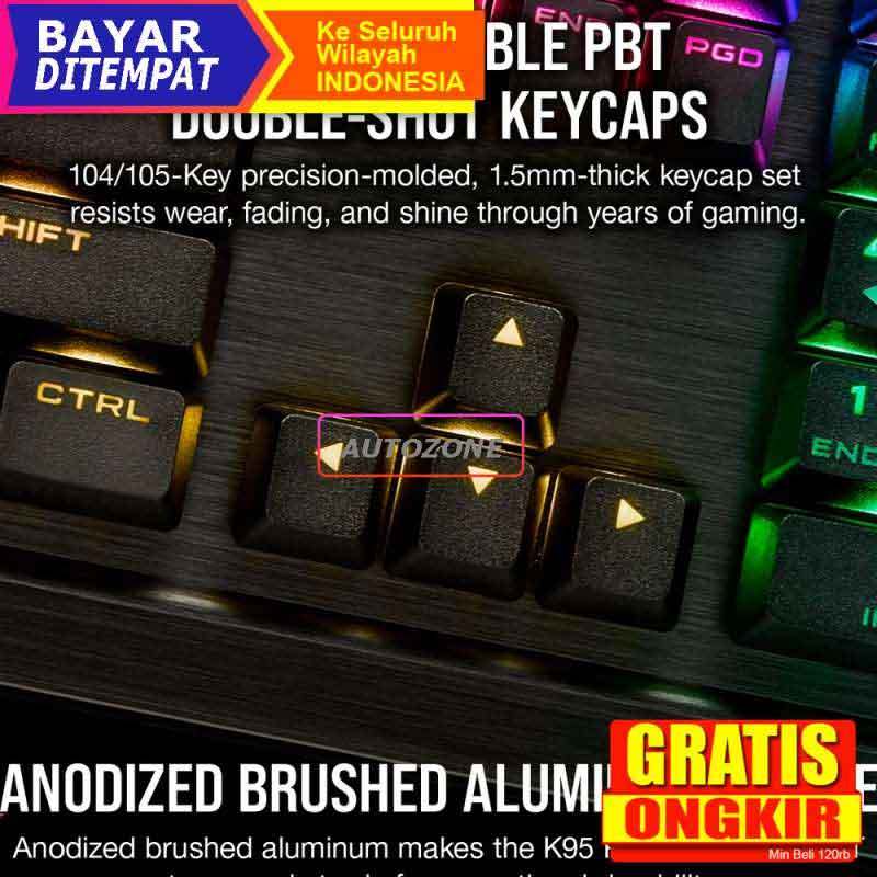 Jual Corsair K95 Rgb Platinum Xt Mechanical Gaming Cherry Mx Blue Online Desember 2020 Blibli