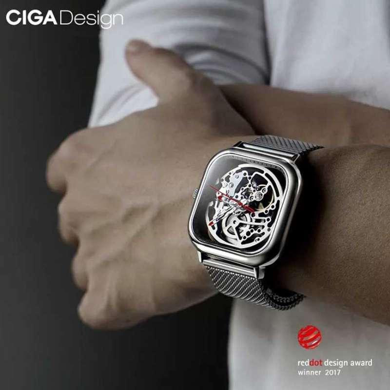 Jual Xiaomi Ciga T Series Jam Tangan Mechanical Watch Skeleton Online Desember 2020 Blibli