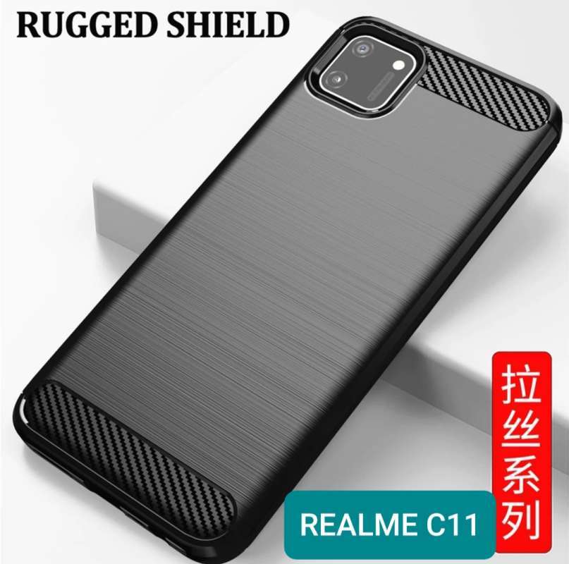 Jual Case Hp Armor Carbon Realme C11 2020 Silikon Casing Handphone Pelindung Back Cover Hp Online Oktober 2020 Blibli Com