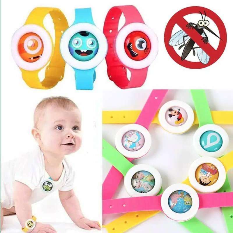 Jual Baby Bands Karakter Anti Nyamuk Jam Tangan Anak Led Gambar Kartun Online Oktober 2020 Blibli Com