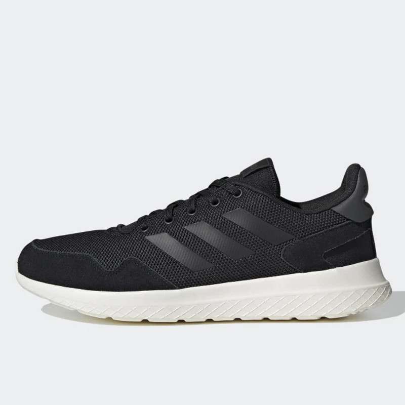 adidas all black running shoes