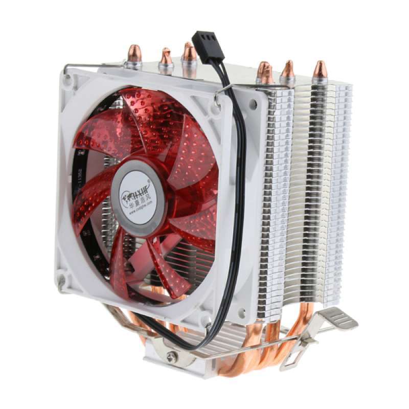 Jual Cpu Cooler 9cm Cooling Fan 4 Copper Heat Pipes For Lga 1150 1151 1155 Amd Online Desember 2020 Blibli