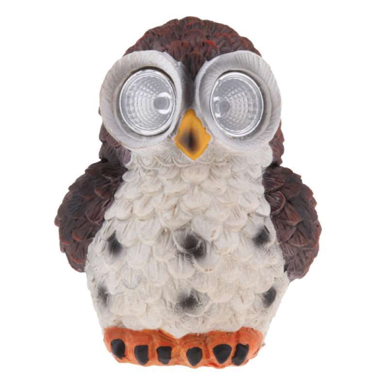 Jual Garden Solar Lights Outdoor Solar Powered Lights Resin Owl Decorative Lamp Online September 2020 Blibli Com