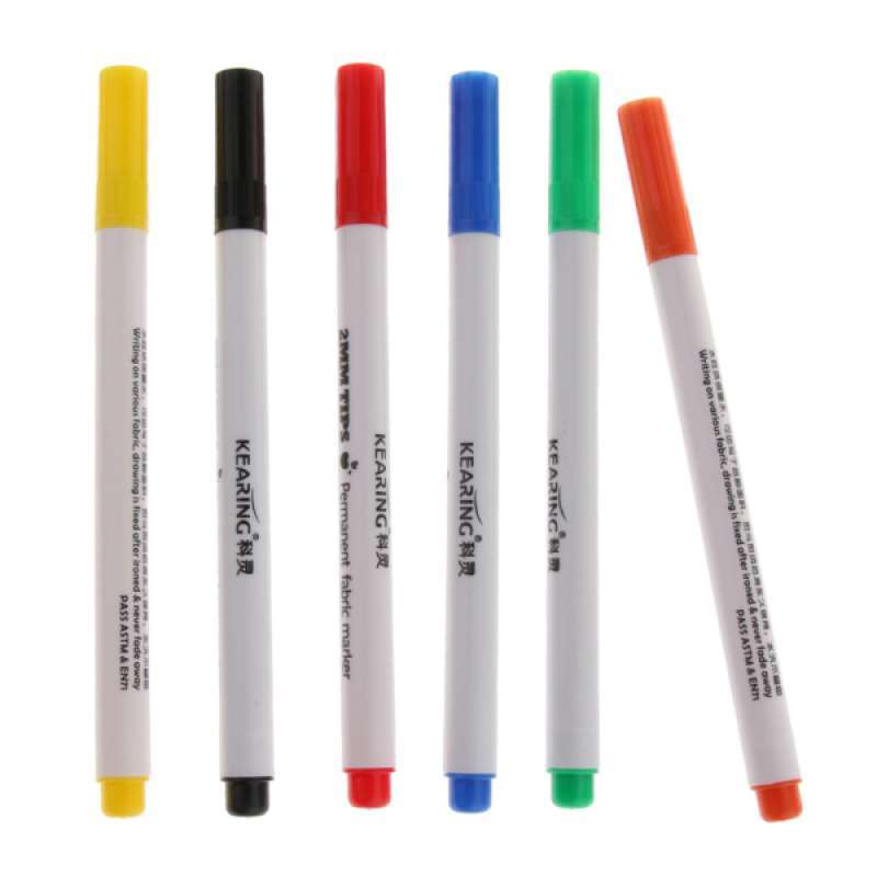 oem colorful t-shirt markers pen waterproof