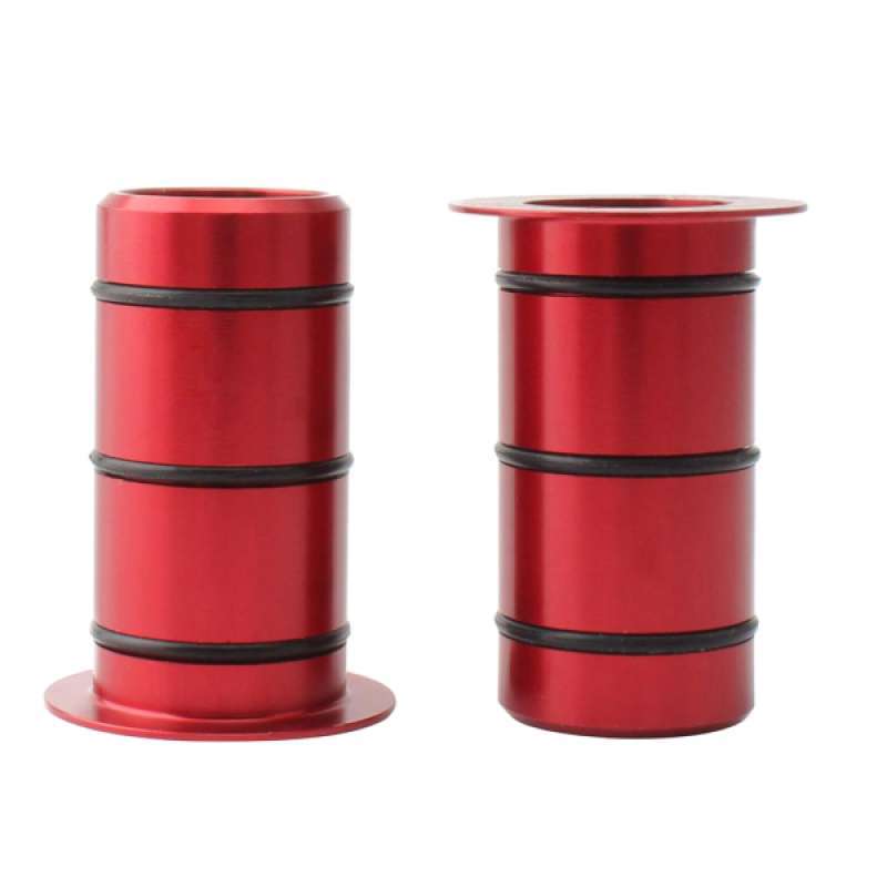 with 6 1 Pair Bike Hub Front Tube Shaft Conversion Seat Adapter 15mm to 12mm