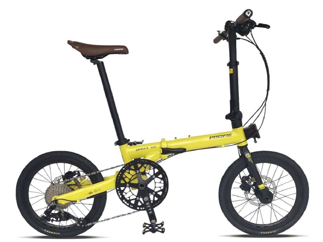 Promo Pacific Dart 3.0 Sepeda Lipat 16 Inchi 10 Speed Diskon 15