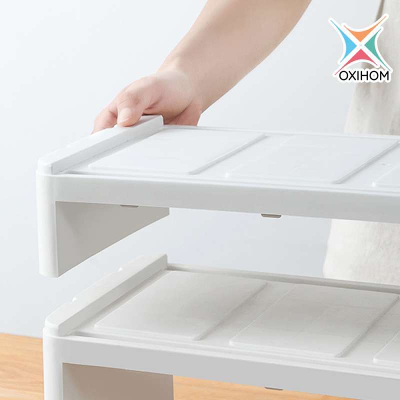 Jual Oxihom S2051 Small 3 Laci Plastik Susun Stand Monitor Drawer Storage Stackable Desktop Organizer Online Oktober 2020 Blibli Com